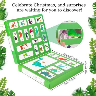 Адвент-календар OKYUK Світ динозаврів 2025, для дітей від 4 років