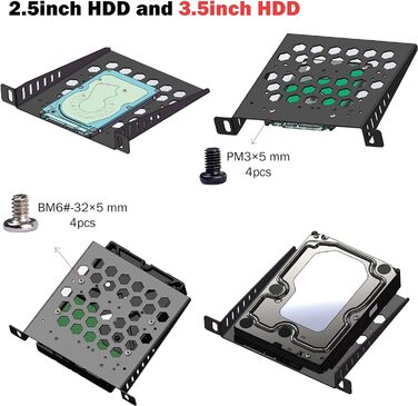 Міні-серверна шафа GeeekPi DeskPi RackMate TT для міні-ПК, міні-стійка глибиною 200 мм, включаючи 2 полиці-вставки по 0,5U, для NAS, AV та мережевих технологій (чорна)