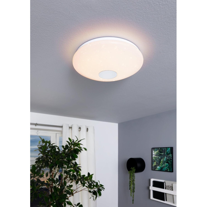 Стеля LED світильник EGLO Voltago 2, 1 лампа, білий, Ø 38 см
