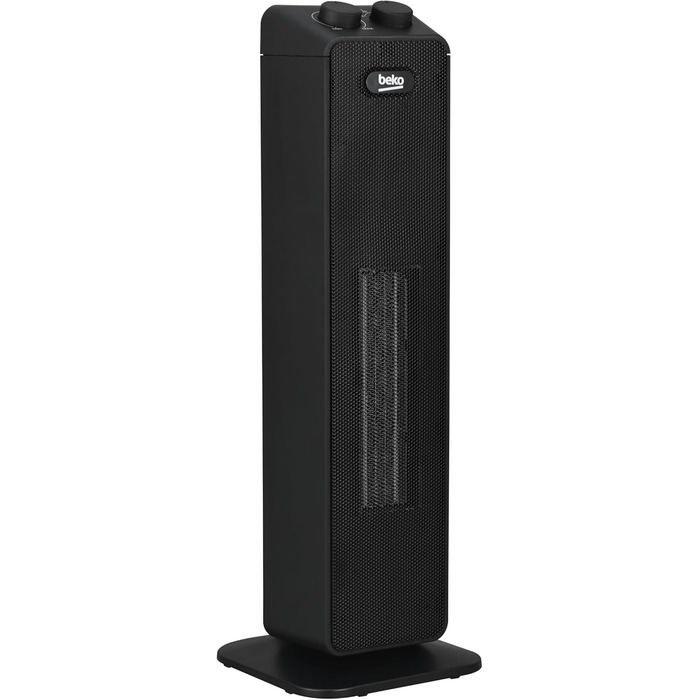 Керамічний обігрівач-вежа BEKO RHP6320B, 2000 Вт, 4 режими, захист від перегріву