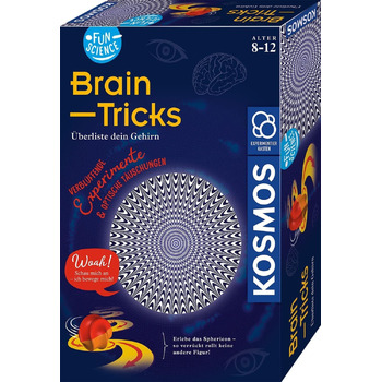 Набір для експериментів Fun Science Brain Tricks KOSMOS, оптичні ілюзії