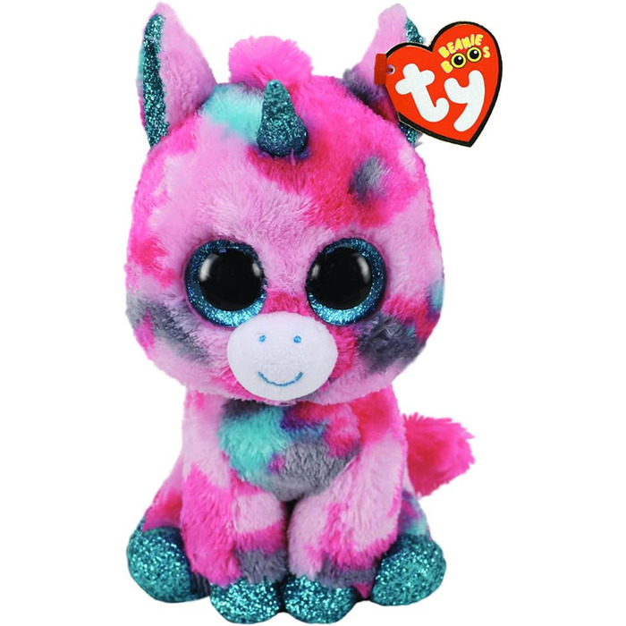 М'яка іграшка TY Unicorn Beanie Boos 15 см, плюш