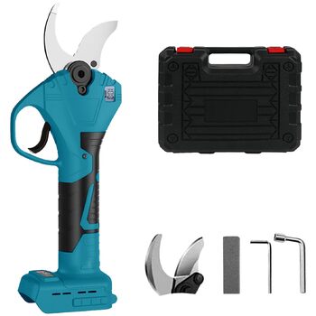 Професійні акумуляторні сучкорізи, сумісні з акумуляторами Dewalt 18V (акумулятор не входить до комплекту), з РК-дисплеєм та імпортними сталевими лезами SK5. Для гілок, кущів та стовбурів.