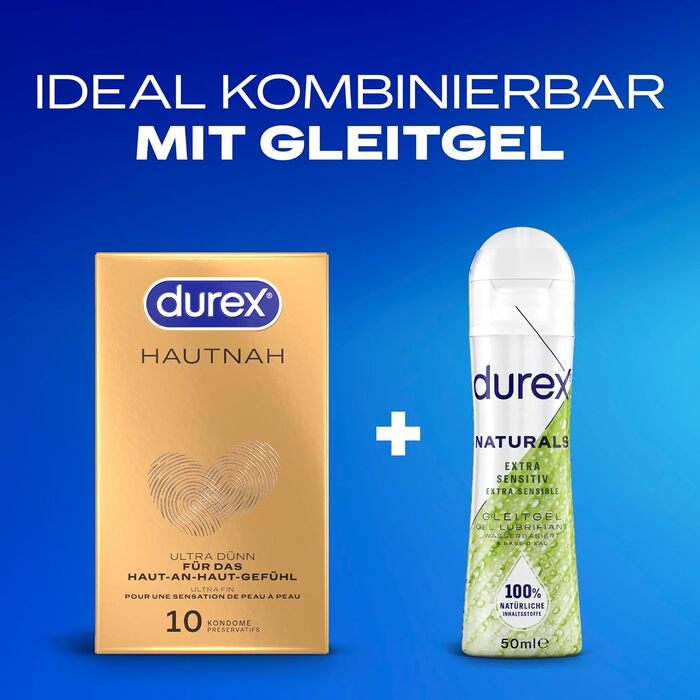 Презервативи Durex Skin-to-Skin Classic, 10 шт