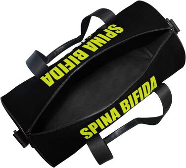 Спортивна сумка з принтом Боротьба зі спинномозковою килою, дорожня сумка для подорожей та вихідних
