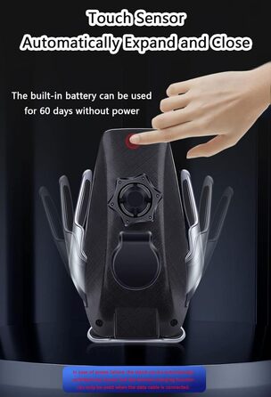 Автомобільне кріплення для мобільного телефону QUHOGJU для Volvo XC90 2015-2022, тримач вентиляційного отвору автомобіля, розблоку