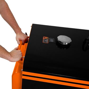 Дизельний генератор, безшумний аварійний генератор, однофазний двигун 230 В 6500 Вт 13 к.с., електричний стартер 115 В, сталь з чорним порошковим покриттям, місткість 20 л, інструменти та лійка