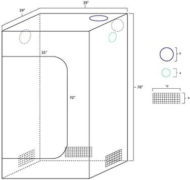 Набір кріплень для рослин з затискачами, 6 шт., товщина 3.2 мм, довжина 2.5 м, міцні, регульовані, вантажопідйомність 68 кг