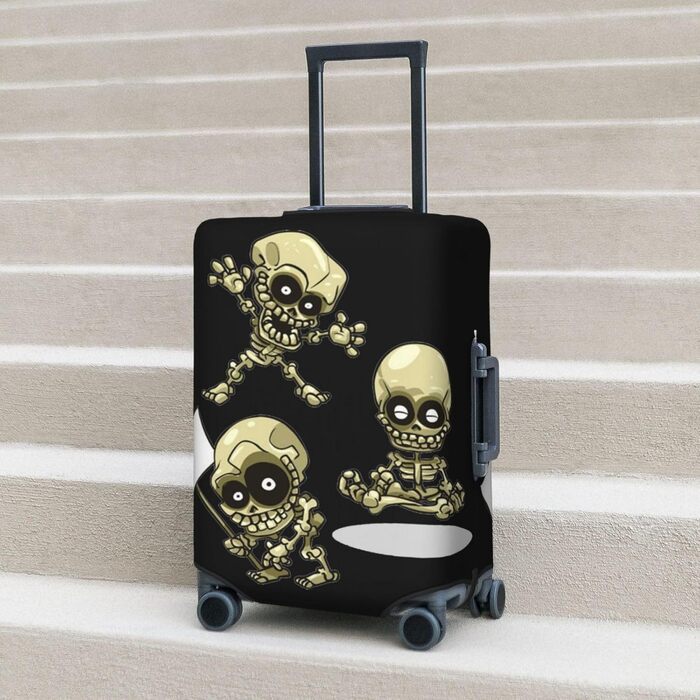 Чохол для валізи Totenkopf, міцний захист для багажу розміром 45.7-81.3 см, XL, чорний