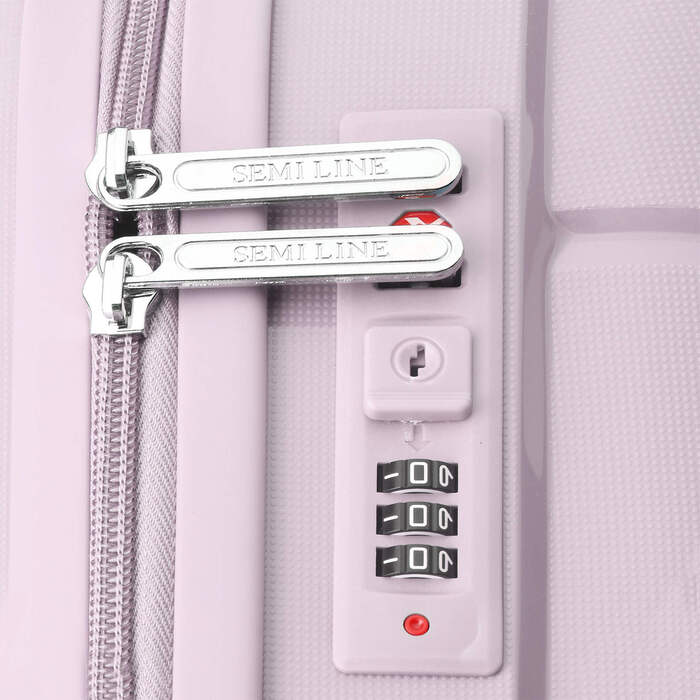Валіза Semi Line 24' (M) Light Pink (T5793-2)