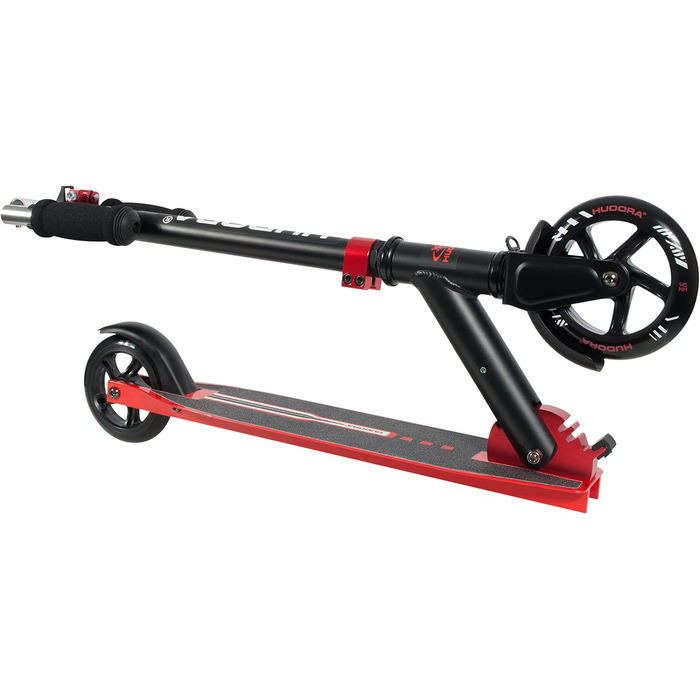 Самокат HUDORA BigWheel Scooter - Педальний самокат для дітей та дорослих - Міський самокат до 100 кг - Складаний та регульований