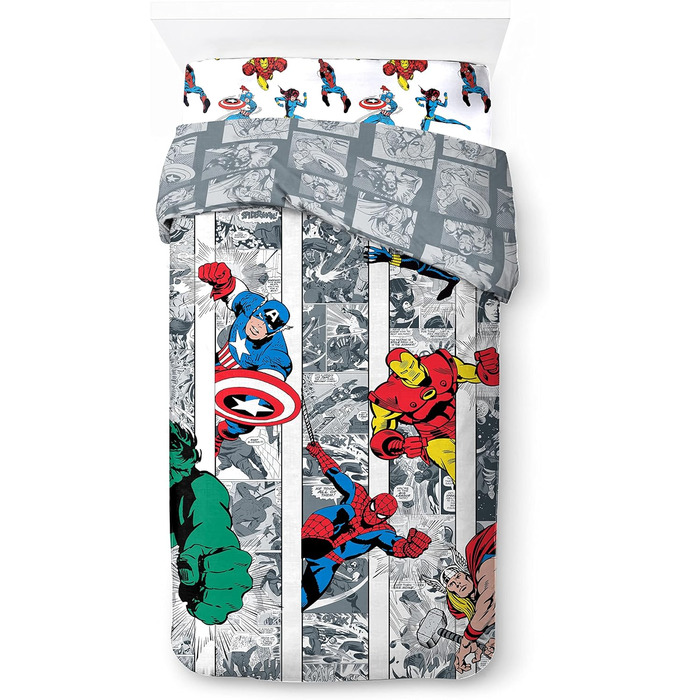 Бавовна Комплект постільної білизни з 3 предметів 135x200 см Односпальне ліжко - Підодіяльник простирадло 90x200 см наволочка 50x7