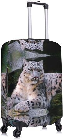 Чохол для валізи Schneeleopard, міцний захист для багажу розміром 45.7-81.3 см, чорний, великий розмір