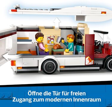 Конструктор LEGO City 60454, Дім на колесах для пригод, 385 деталей