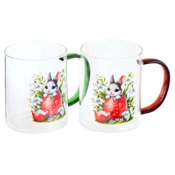 Набір чашок Viva Easter Rabbit A, 2х430 мл (7203881)