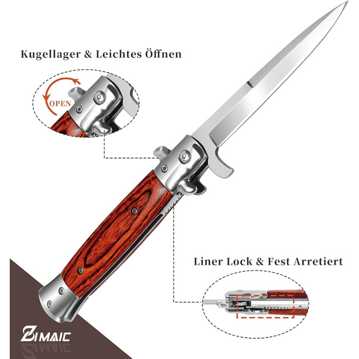 Кишеньковий ніж, гострий одноручний ніж, туристичний ніж для кемпінгу, виживання, риболовлі, подарунок для чоловіків, колір червон