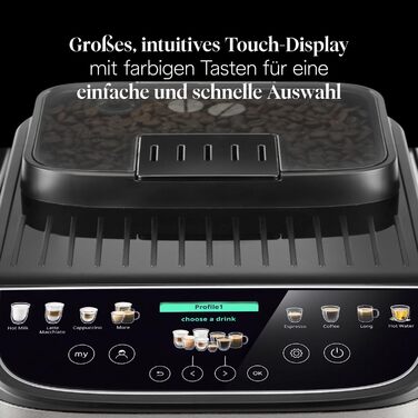 Кавомашина De'Longhi Magnifica Evo Next 13 напоїв, Titan