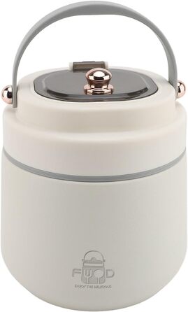 Вакуумно-ізольований контейнер для їжі з ложкою та паличками для їжі міцна ізоляція для офісу та школи.