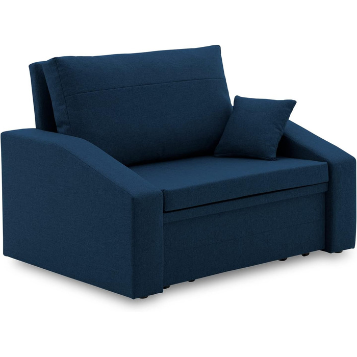 Крісло Sofini Vertico 90 - розкладне крісло з функцією сну - для вітальні, спальні або дитячої кімнати, крісло-ліжко (Malmo New 79)