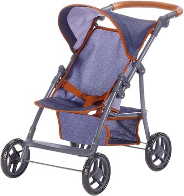 Коляска для ляльки Ліба - темно-синій, 16830 -