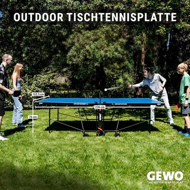 Стіл для настільного тенісу GEWO AWR Easy Outdoor
