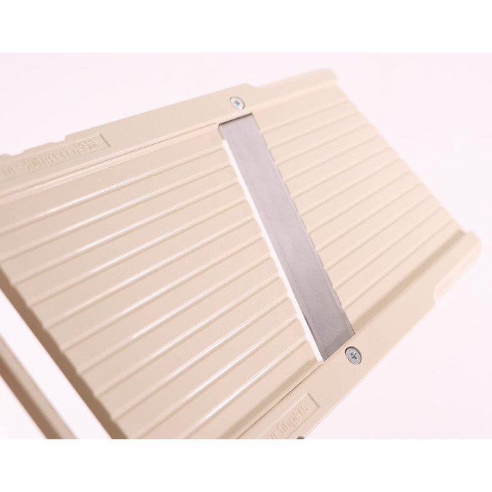 Рубанок Benriner Mandolin Jumbo, японське лезо з нержавіючої сталі, бежевий різак джамбо, бежевий