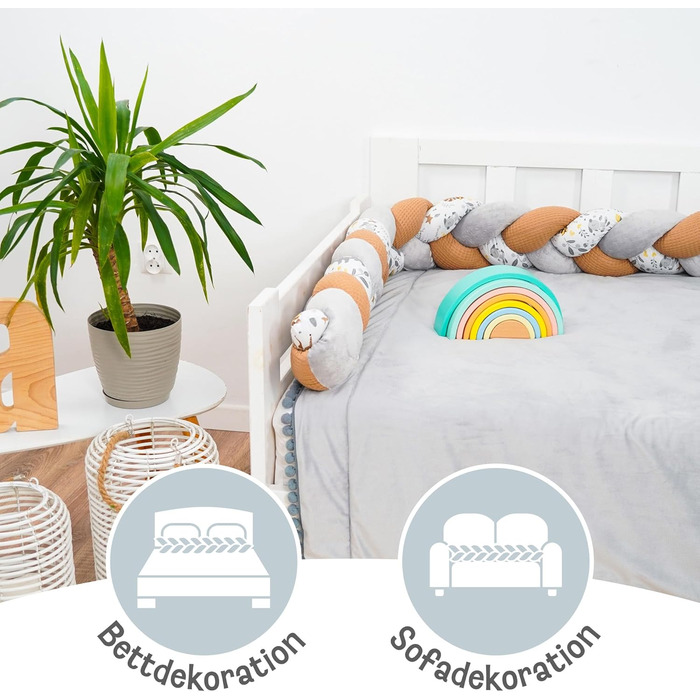 Дитяча м'яка подушка дитяча подушка прикраса 200 см - пухнаста декоративна подушка дитяча кімната дитяча подушка декоративна подуш