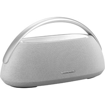 Колонка Harman Kardon Go Play 3 сірого кольору - портативна колонка з 8-годинним акумулятором і потужним басом сірого кольору