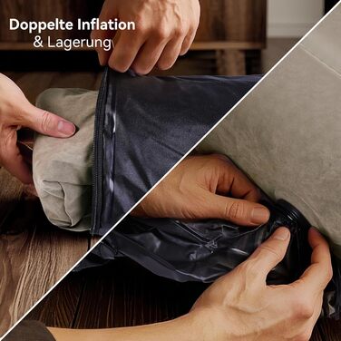 Надувна подушка для ніг lefeke 45 у формі ромба, сприяє кровообігу, оксамитова тканина, підходить для післяопераційного відновлення вдома та під час подорожей