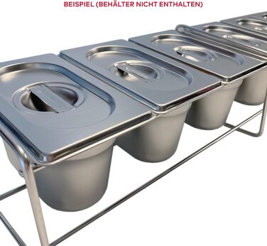 Невелика решітка/тримач для GN, що підходить для різних GN-ємностей - Profiboard, тримач для інгредієнтів