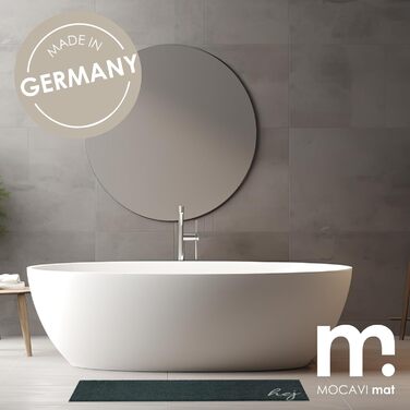 Килимок MOCAVI для взуття, паркування для взуття 30x100 см, що прається, теплого сірого кольору, Hej Scandi килим для взуття, довгий, вузький, без взуття, декоративна зона для приміщень, вулиці, килимок, для передніх дверей, багажника 30x100 см без бордюр