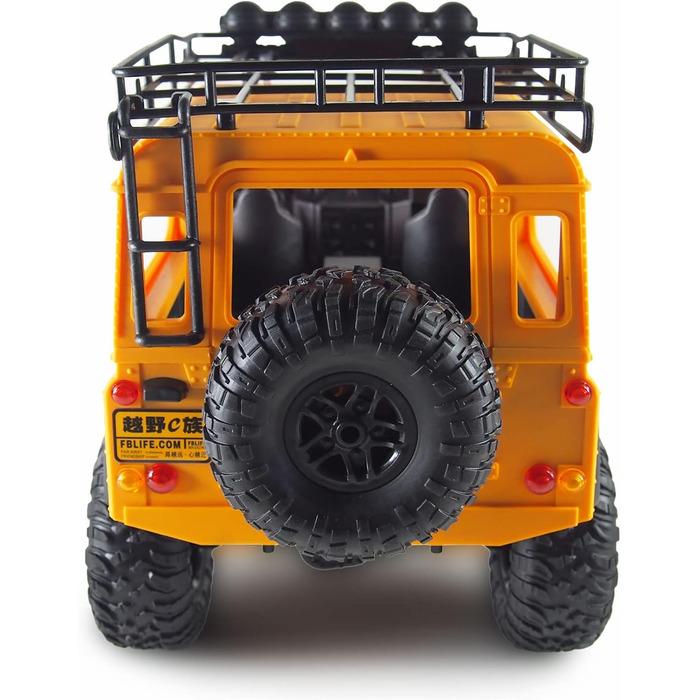 Ліцензійний всюдихід Land Rover, масштабована модель 112, 4WD, RTR, жовтий, 22565 D90X12