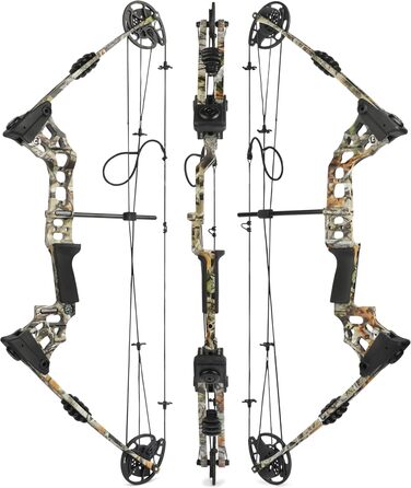 Набір складеного лука для дорослих початківців 20–70 lb – мисливський та спортивний лук з повним комплектом аксесуарів