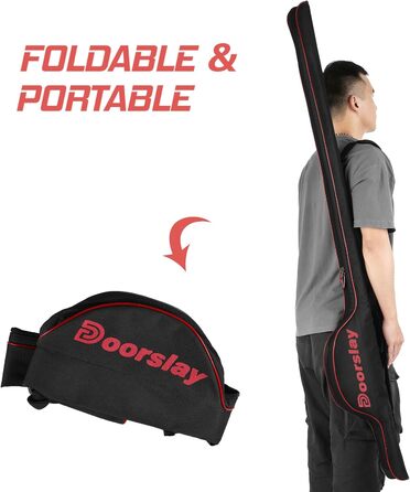 Сумка для вудок 160 см, портативна сумка для вудок, складна сумка для вудок, сумка-органайзер великої ємності для вудок