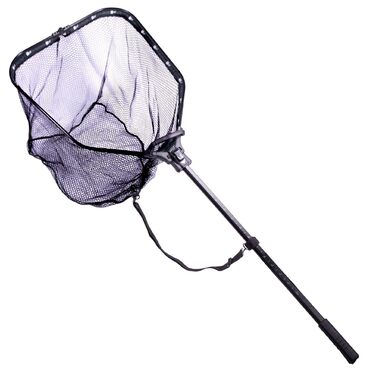 Підсак для лову щуки та судака Zite Fishing з гумовим покриттям та плечовим ременем - складний великий підсак для лову щуки та судака - 165 см 1. Підсак продається окремо