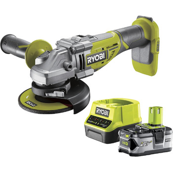 Акумуляторна кутова шліфувальна машина Ryobi R18AG7-140S