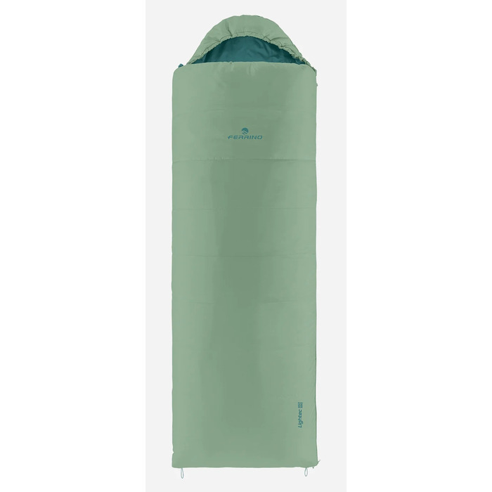 Спальний мішок Ferrino Lightec SSQ 950 +5°C Green Left (86652QVVS)