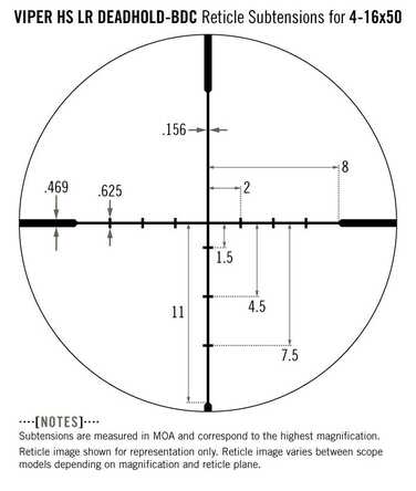 Приціл оптичний Vortex Viper HS 4-16x50 (BDC-2) (VHS-4307)