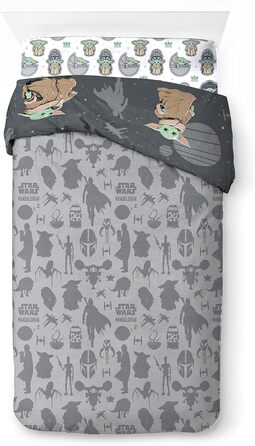 Бавовна Комплект постільної білизни з 3 предметів 135x200 см Односпальне ліжко - підодіяльник простирадло 90x200 см наволочка 50x7