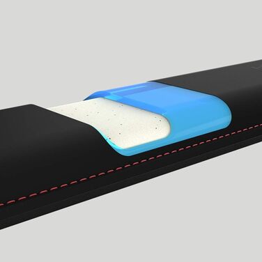 Ергономічна подушечка для зап'ястя HyperX Ergonomic, гумова, чорна одинарна