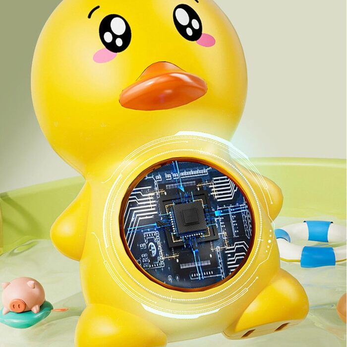 Термометр для ванни для дитини, плаваючий термометр для дитини, з датчиком температури води, точний дисплей температури, плаваючий