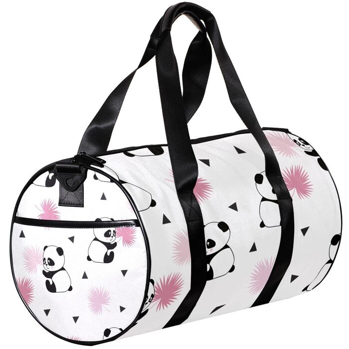 Спортивна сумка, маленька дорожня сумка, сумка для фітнесу та шопінгу для йоги, милий панда, сумка для активного відпочинку, ручна поклажа
