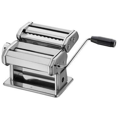 Ручна машина для пасти WMF Gourmet зі сталі, 19,5x12,5x12,5 см, 9 рівнів товщини тіста, для листів та локшини різної ширини