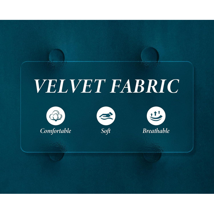 Одномісний диван-шезлонг, оксамитове м&39яке крісло з підлокітниками, м&39яке крісло для ванної кімнати, бічне крісло для балкону та вітальні (бірюзово-зелений) 67,5*73*98 см