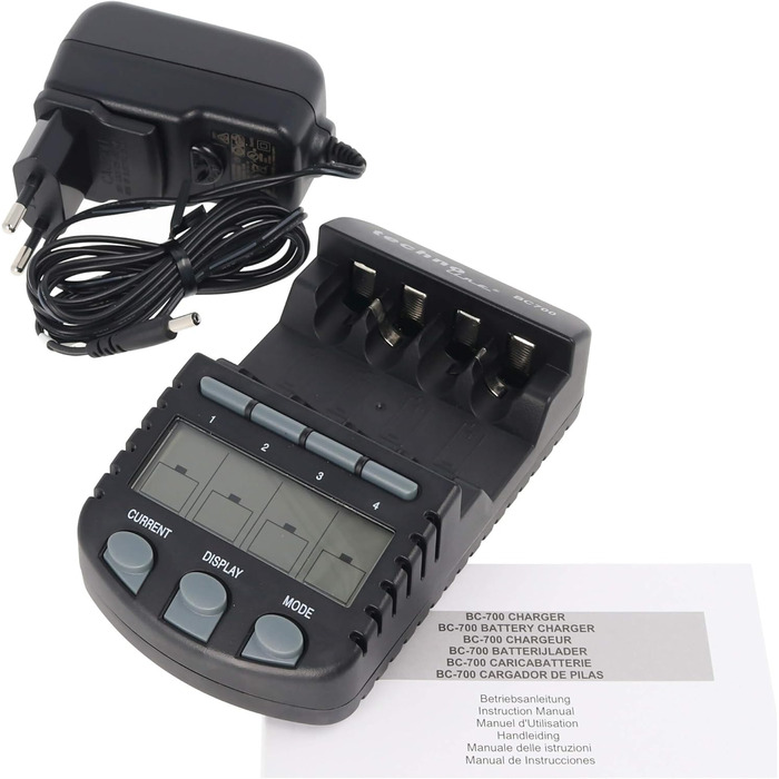 Зарядний пристрій La Crosse Technology RS700 з РК-екраном