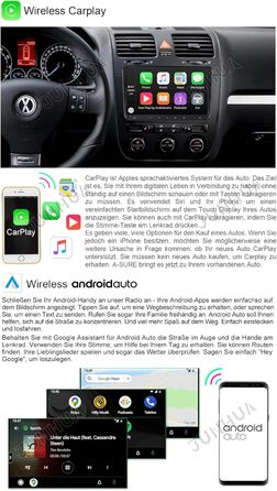 Автомобільне радіо ACAVICA для VW Golf 5 6 Polo Skoda Seat Passat Android 13 232 ГБ 9-дюймовий екран Автомобільне радіо Стерео Супутникова навігація Carplay Android Auto Bluetooth FM