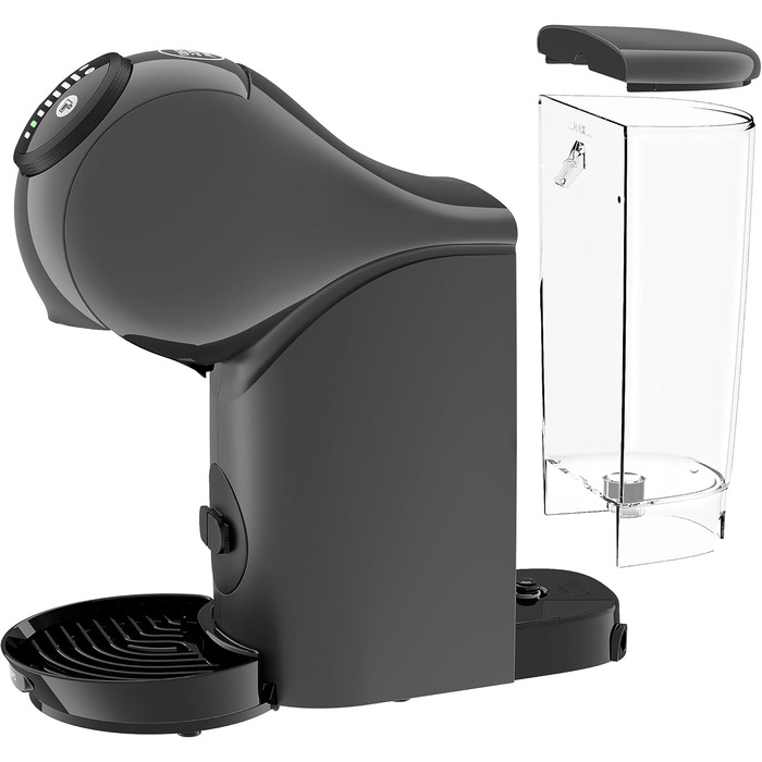 Антрацит Кавоварка капсульна автоматична NESCAF DOLCE GUSTO GENIO S by KRUPS антрацит Кавоварка капсульна KP243B антрацит