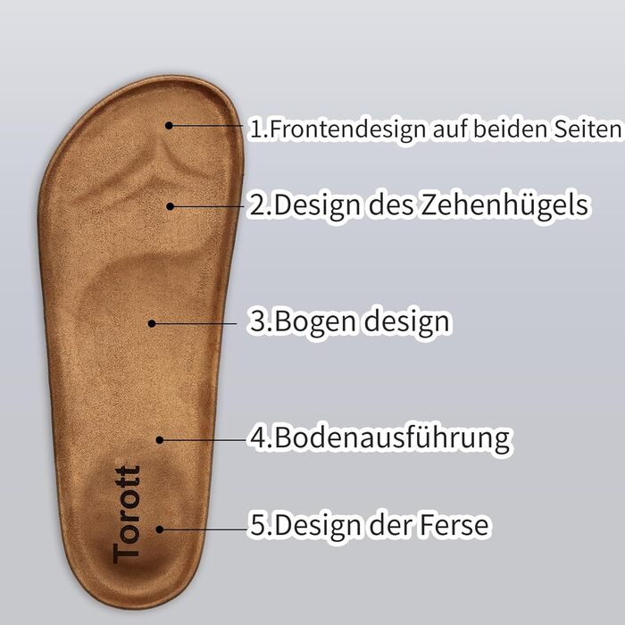 Жіночі шльопанці Torotto Thong, капці, спортивні сандалі з корковою устілкою та регульованим ремінцем, розмір 40 EU, чорні