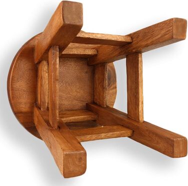 Універсальний дитячий табурет круглий дерев'яний табурет з масиву дерева з тваринним мотивом сонечко з багатьма можливими варіанта