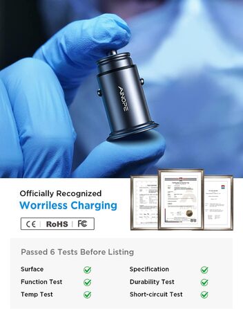 Вт прикурювач USB C автомобільний зарядний пристрій QC3.0 PD45W швидкий металевий автомобільний зарядний пристрій USB C адаптер ав